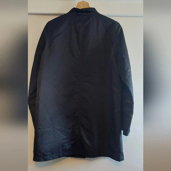 Eileen Fisher Jacket Like new Small Silk inner Minimalist Neutral Outdoors - Picture 7 of 9